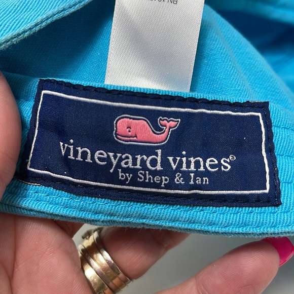Vineyard Vines teal hat cap adjustable - Picture 3 of 4
